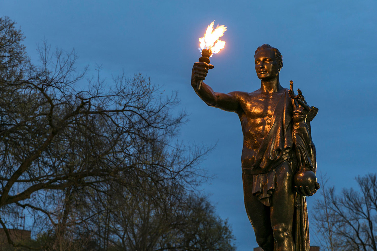 Torchbearer Statue